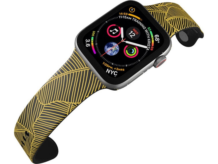 Apple watch řemínek Zlaté listy
