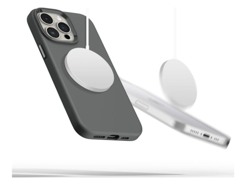 Ochranný kryt na iPhone 15 Pro MAX - Tech-Protect, Pure MagSafe Clay