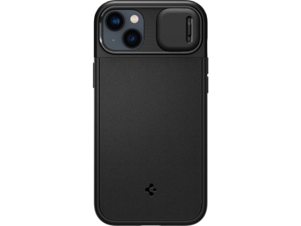 Ochranný kryt pro iPhone 14 PLUS - Spigen, Optik Armor Mag Black