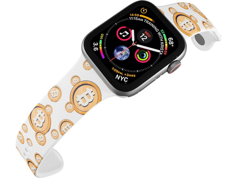 Apple watch řemínek Bitcoin