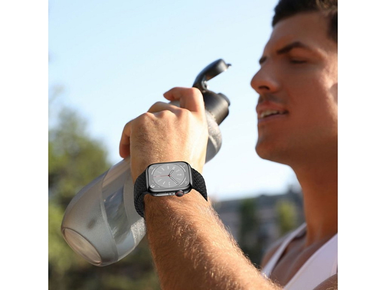 Řemínek pro Apple Watch 44mm / 45mm / 46mm / 49mm - Tech-Protect, Nylonmag Starlight