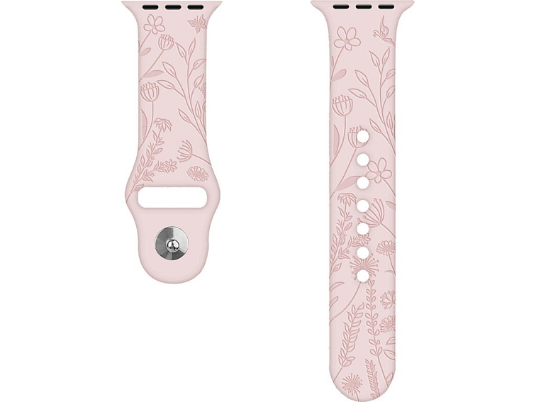 Letní řemínek pro Apple Watch - Růžová louka