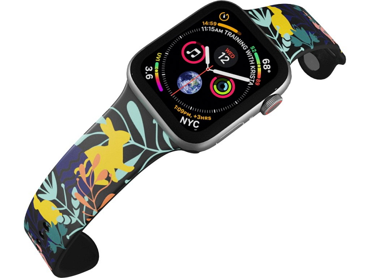 Apple watch řemínek Zajíci v trávě