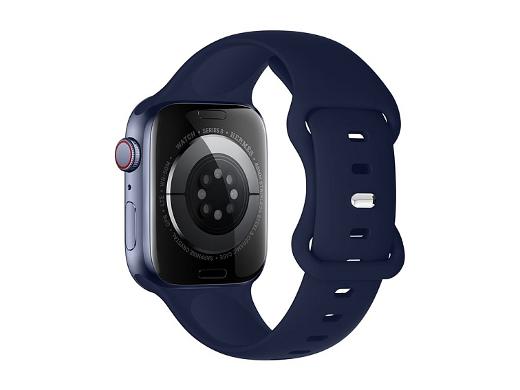 Řemínek pro Apple Watch 44mm / 45mm / 46mm / 49mm - Hoco, WA15 Flexible Navy Blue