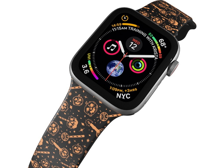 Apple watch řemínek Strašidelné dýně