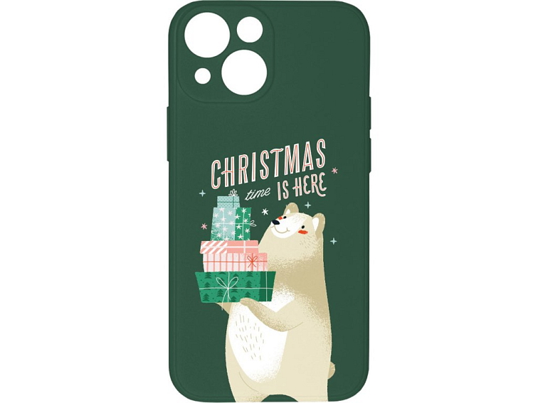 Kryt Vánoce jsou tady zelený pro iPhone 13 Mini