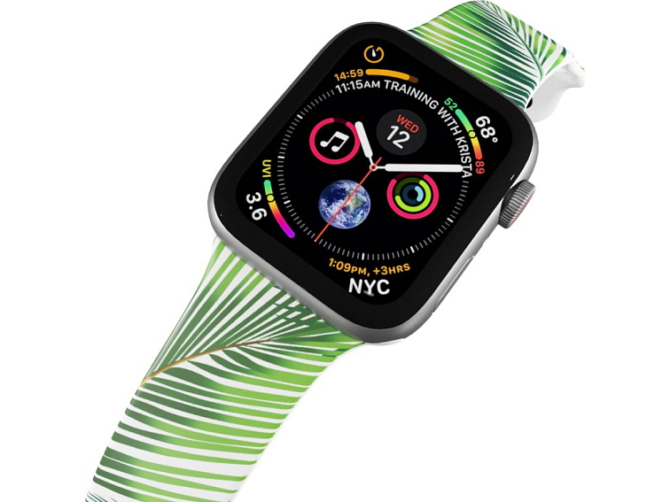 Apple watch řemínek Palmové listy