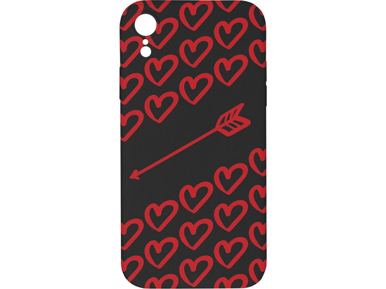 Kryt Amorův šíp černý pro iPhone XR