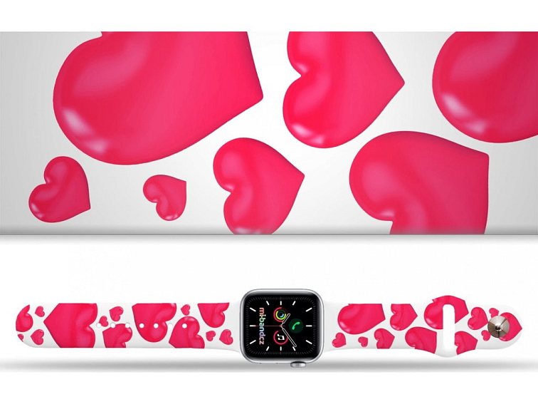 Apple watch řemínek Srdce