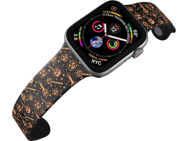 Apple watch řemínek Strašidelné dýně