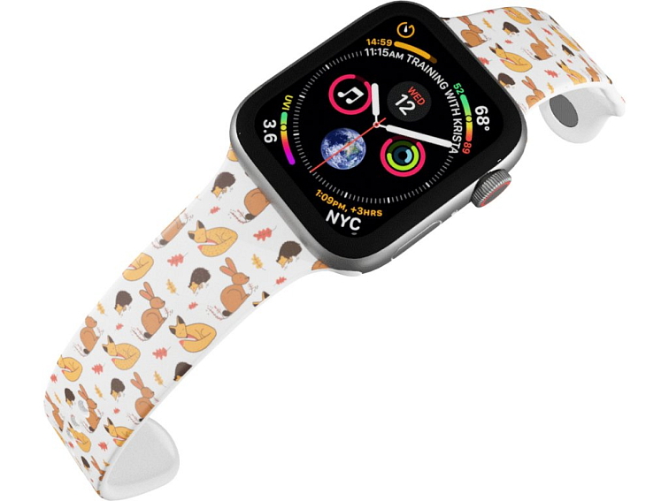 Apple watch řemínek Podzimní lesní zvěř