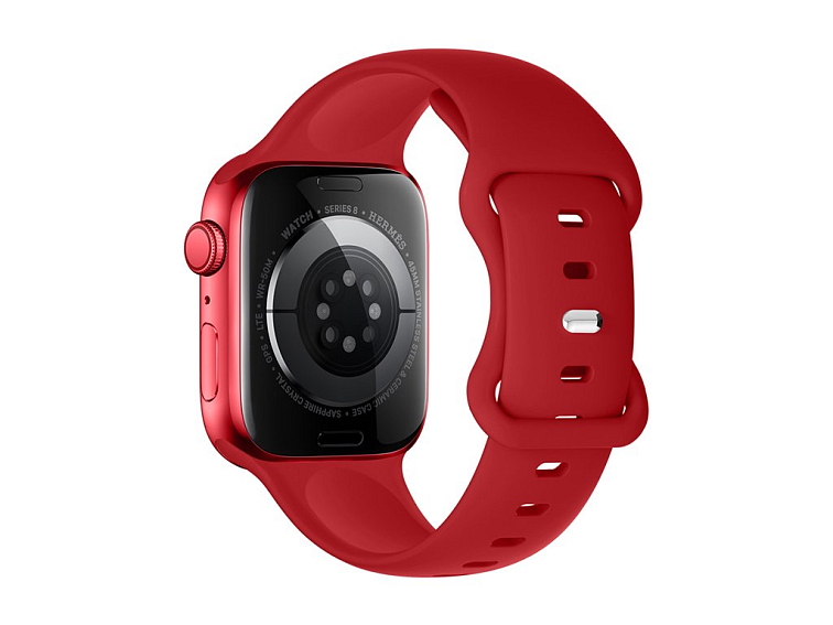 Řemínek pro Apple Watch 44mm / 45mm / 46mm / 49mm - Hoco, WA15 Flexible Big Red