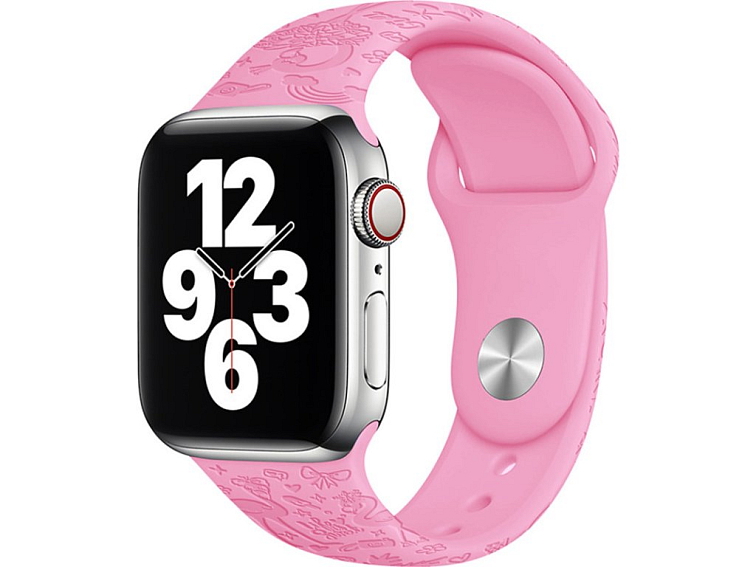Letní řemínek pro Apple Watch - Barbie plameňáci