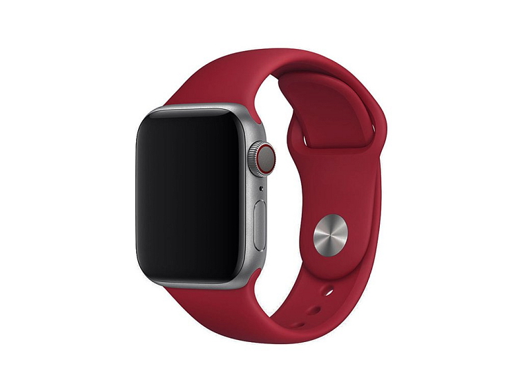 Jednobarevný řemínek pro Apple Watch - Maroon