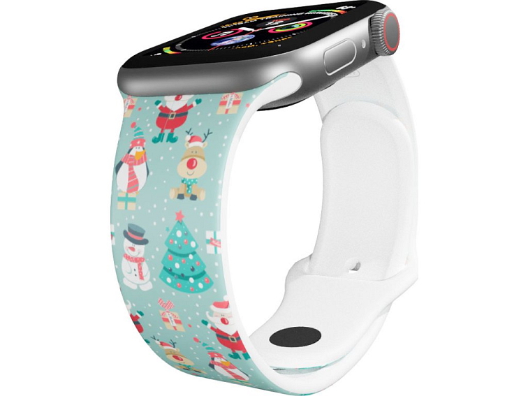 Apple watch řemínek Zimní radovánky