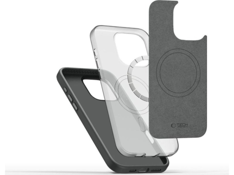 Ochranný kryt na iPhone 16 Pro - Tech-Protect, Pure MagSafe Clay