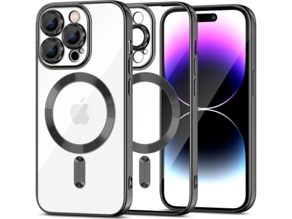 Ochranný kryt na iPhone 15 Pro - Tech-Protect, Magshine MagSafe Black