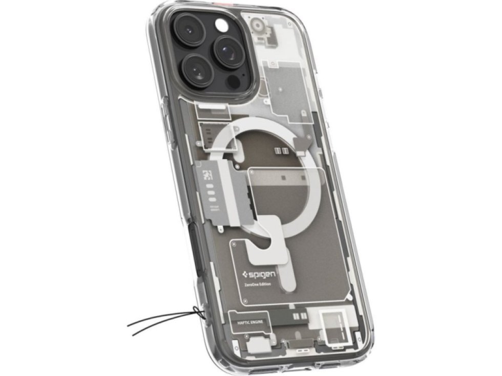 Ochranný kryt na iPhone 16 Pro - Spigen, Ultra Hybrid MagSafe Zero One Natural Titanium