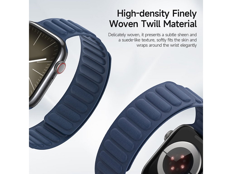 Řemínek na Apple Watch 44mm / 45mm / 46mm / 49mm - DuxDucis, BL Blue