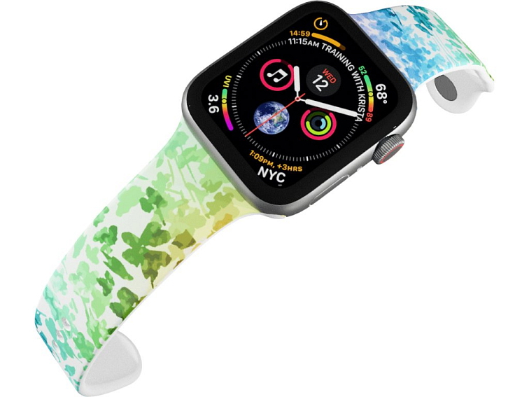 Apple watch řemínek Květy pod vodou