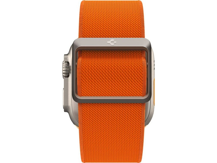 Řemínek pro Apple Watch 44mm / 45mm / 46mm / 49mm - Spigen, Fit Lite Ultra Orange