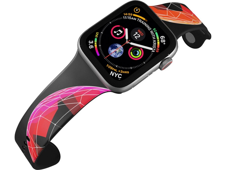 Apple watch řemínek Růžová planetka