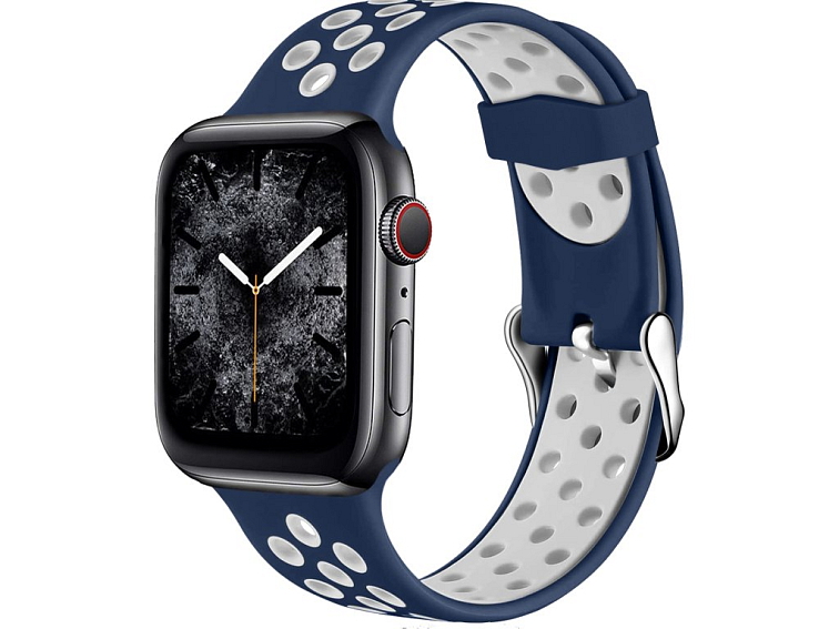 Perforovaný řemínek s přezkou pro Apple Watch 38/40/41/42(S10)mm