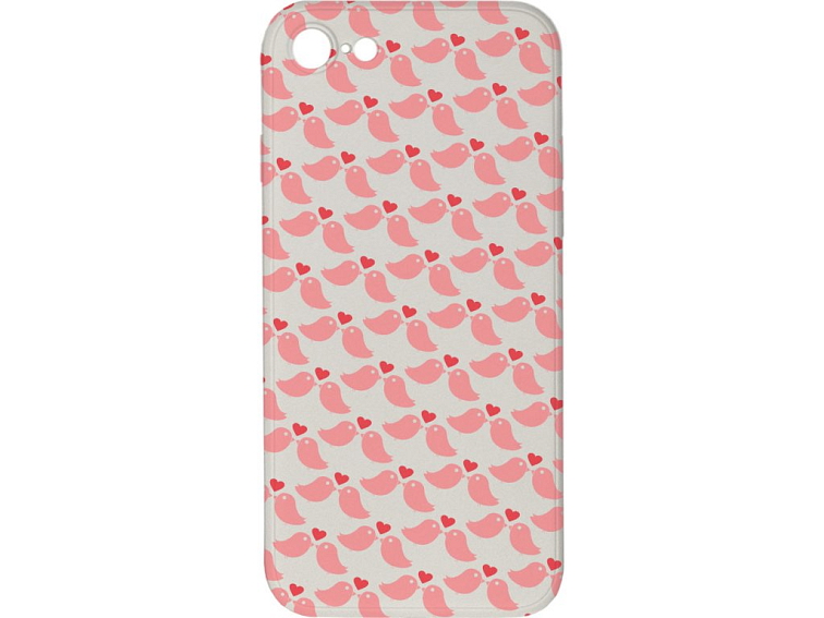 Kryt Ptáčci se srdíčkem pro iPhone 7/8/SE2020