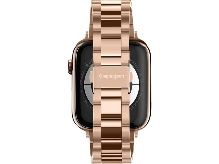 Kovový řemínek pro Apple Watch 38mm / 40mm / 41mm / 42mm - Spigen, Modern Fit Rose