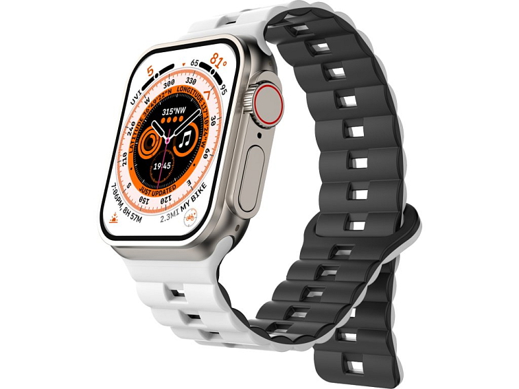 Magnetický silikonový řemínek pro Apple Watch 38/40/41/42(S10)mm