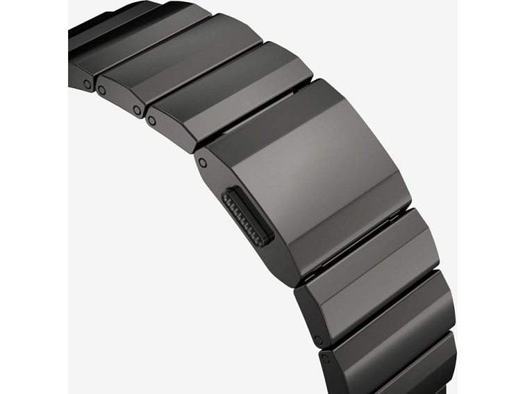Řemínek na Apple Watch 44mm / 45mm / 46mm / 49mm - Tech-Protect, Steelband Black
