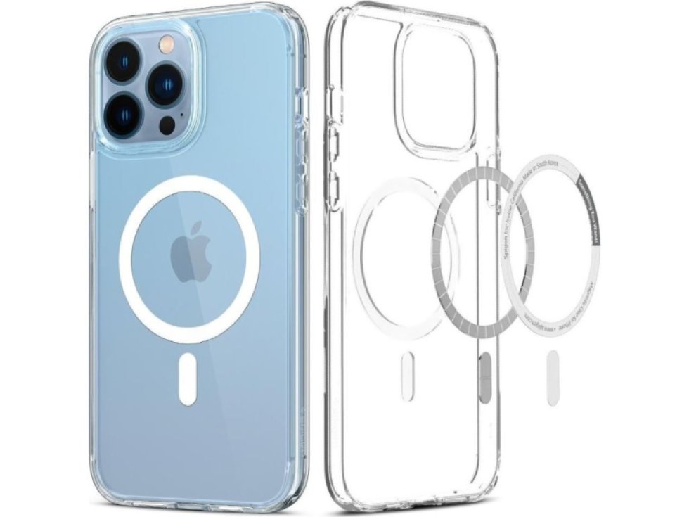 Ochranný kryt pro iPhone 13 Pro - Spigen, Ultra Hybrid Mag White ACS03267