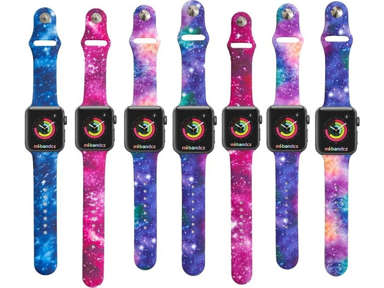 Apple watch řemínek Galaxie