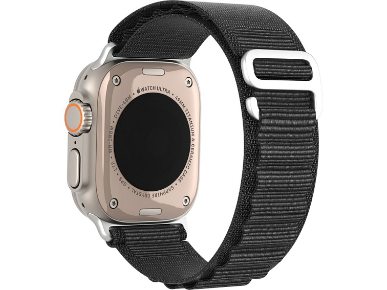 Řemínek pro Apple Watch 44mm / 45mm / 46mm / 49mm - DuxDucis, GS Black