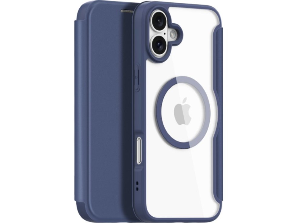 Ochranné pouzdro na iPhone 16 PLUS - DuxDucis, SkinX Pro with MagSafe Blue