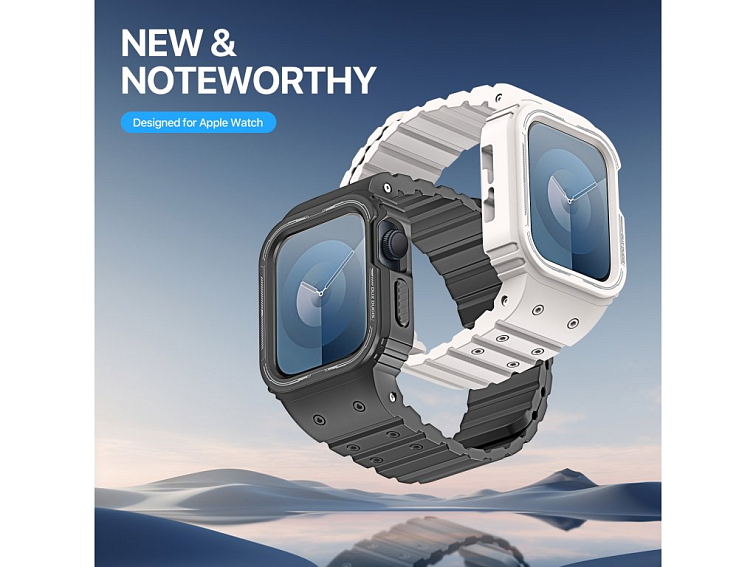Supcase Unicorn Beetle pro Apple Watch 44mm / 45mm černá