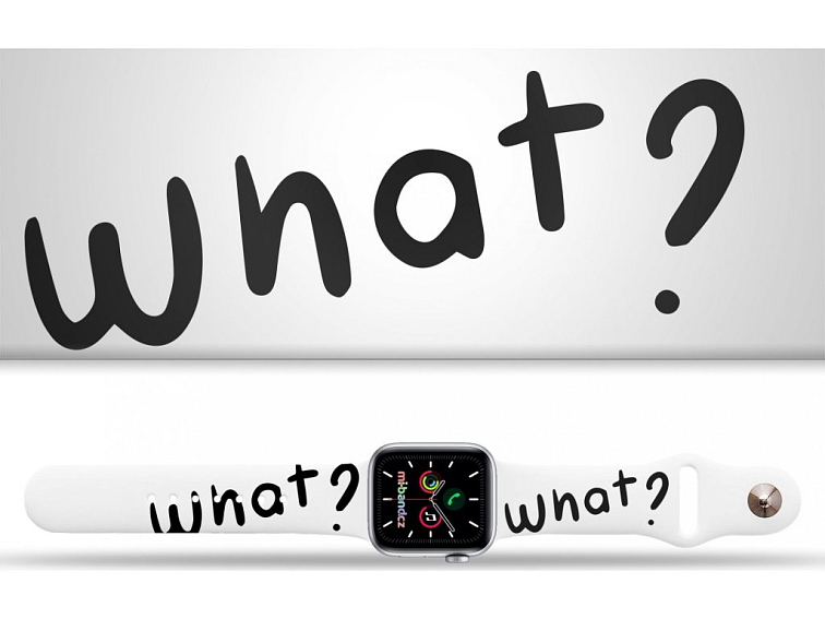 Apple watch řemínek WHAT?