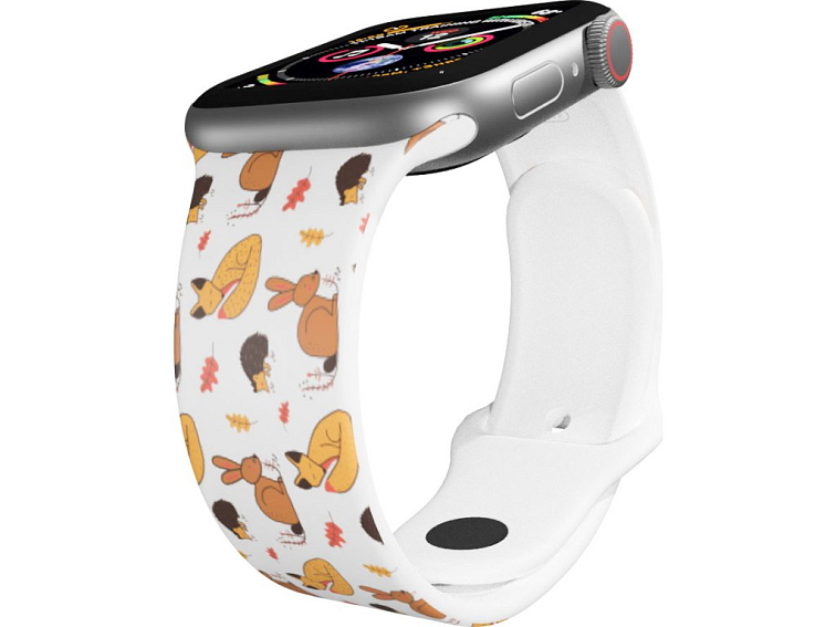 Apple watch řemínek Podzimní lesní zvěř