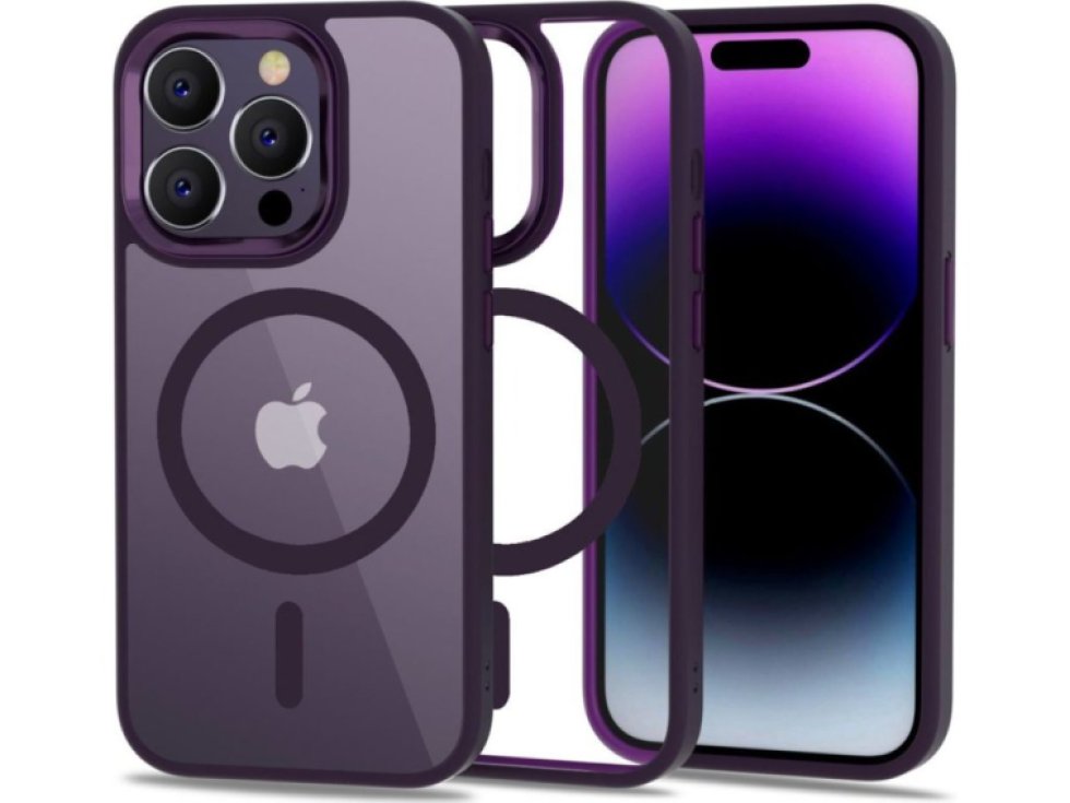 Ochranný kryt pro iPhone 14 Pro - Tech-Protect, Magmat MagSafe Deep Purple