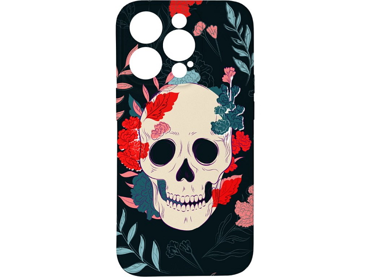 Kryt Lebka s květy pro iPhone 14 Pro
