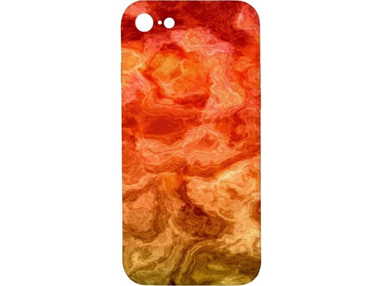 Kryt Ohnivý mramor pro iPhone 7/8/SE2020