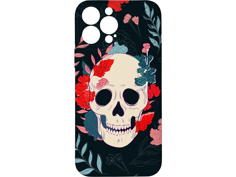 Kryt Lebka s květy pro iPhone 13 Pro Max