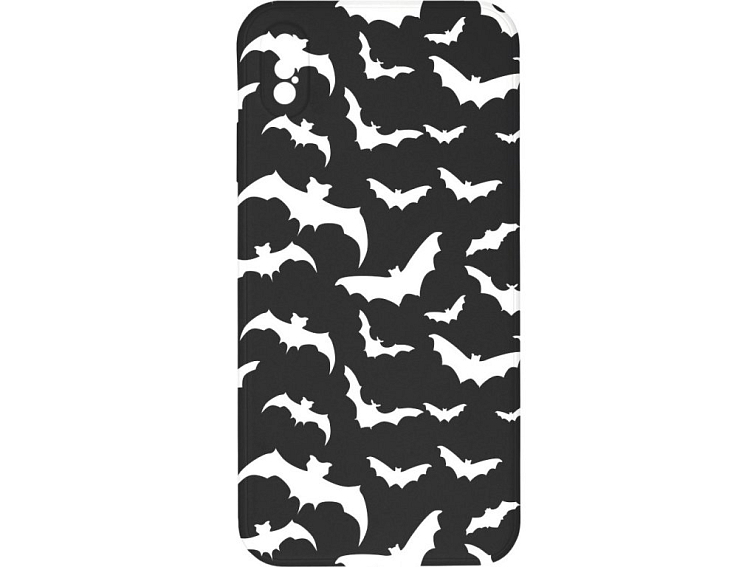 Kryt Netopýři černý pro iPhone XS Max