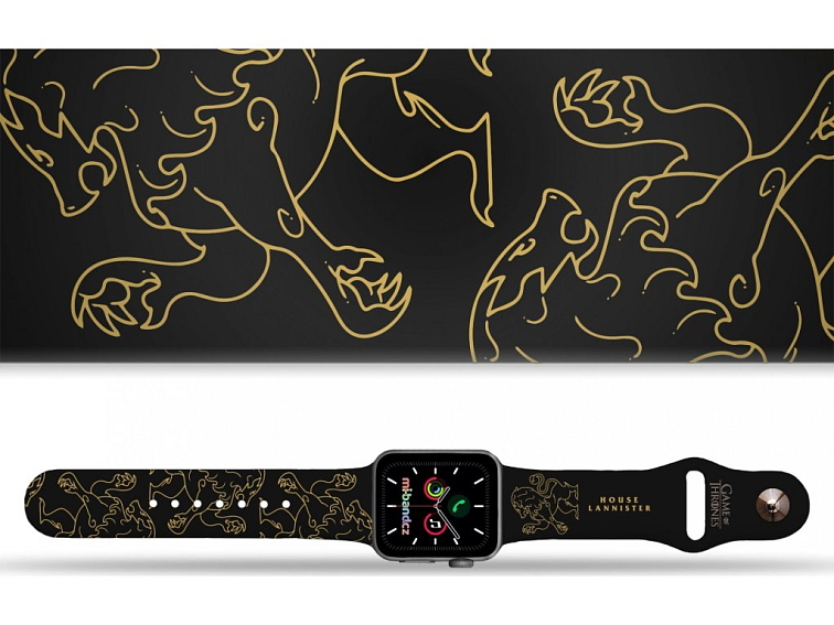 Apple watch řemínek GOT 7 - rod lannisterů 2