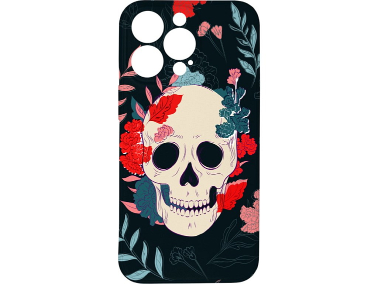 Kryt Lebka s květy pro iPhone 13 Pro