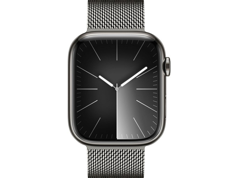 Řemínek na Apple Watch 44mm / 45mm / 46mm / 49mm - DuxDucis, Milanese Pro Graphite