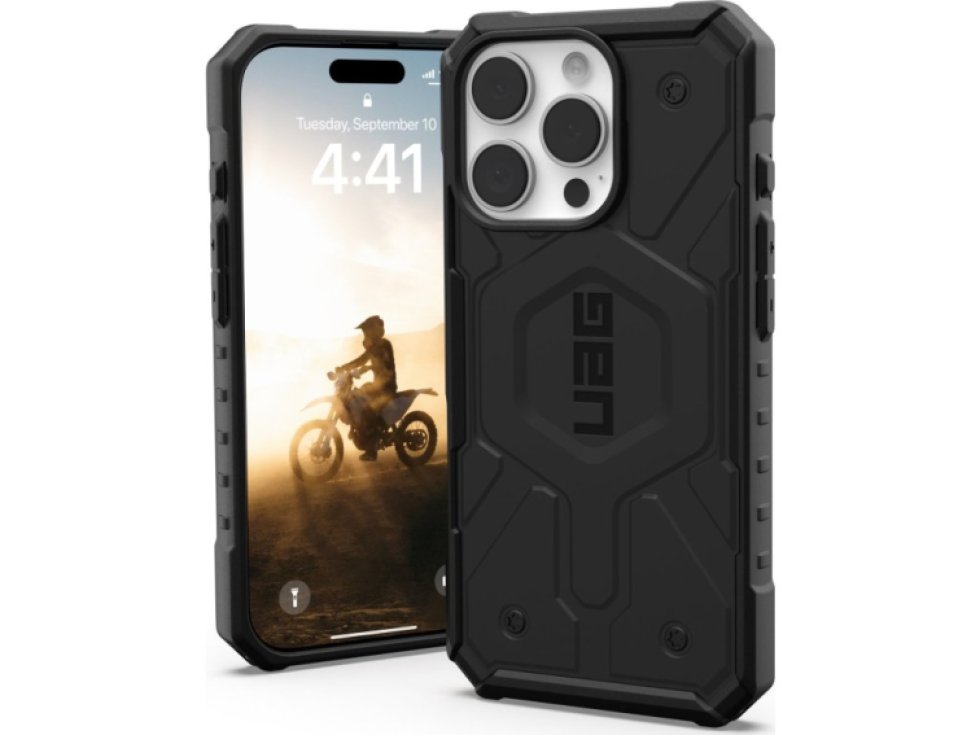 Ochranný kryt na iPhone 16 Pro - UAG, Pathfinder MagSafe Black