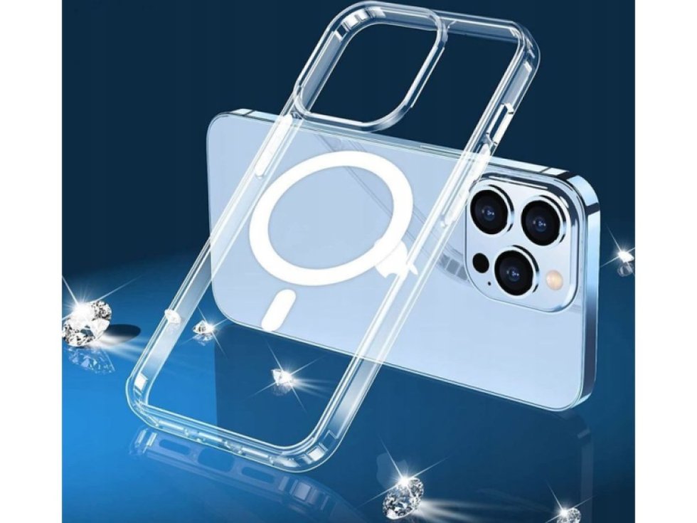 Ochranný kryt pro iPhone 14 Pro - Tech-Protect, FlexAir Hybrid MagSafe Clear