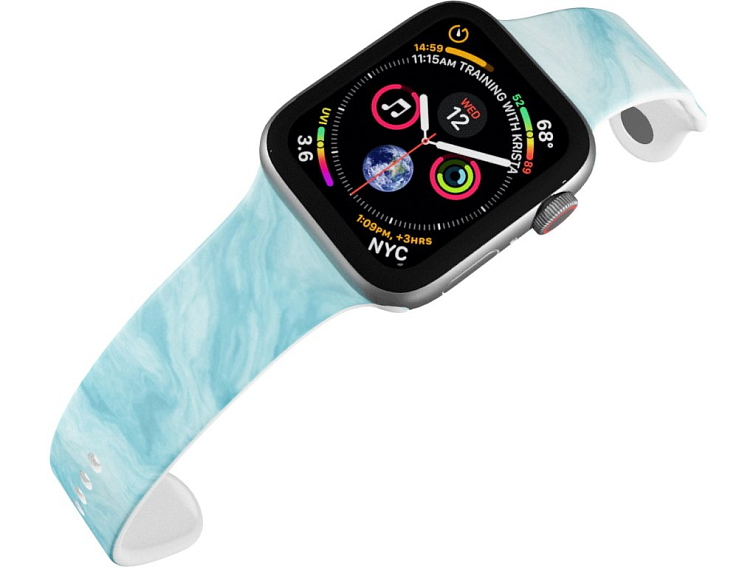 Apple watch řemínek Modrý mramor