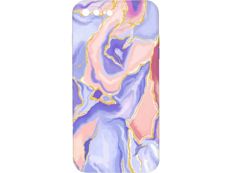 Kryt Fialovo růžový mramor pro iPhone 7/8 Plus